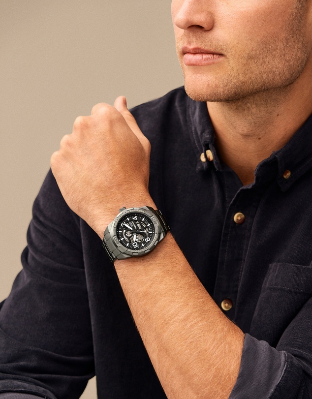 Fossil - Bronson Smoke Analogue Watch