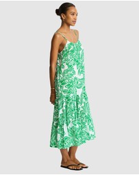 Sea Level Australia - Palmera Resort Tiered Midi Sundress