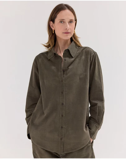 Cloth & Co. - The Corduroy Shirt Rosemary