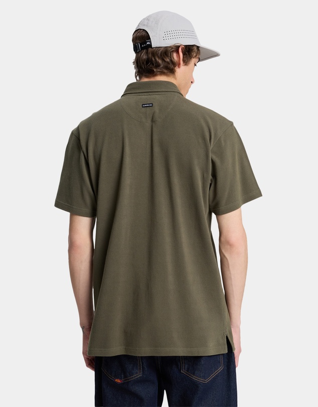 Quiksilver - Mens Mw Pique Polo Short Sleeve Shirt