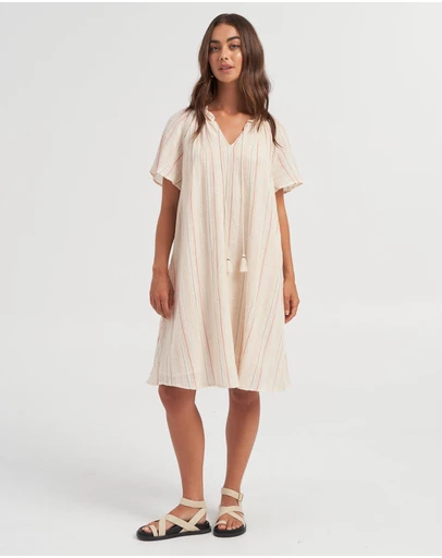 Vero Moda - Kaya Striped Mini Dress