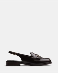 Wittner - Alexia Leather Slingback Loafers