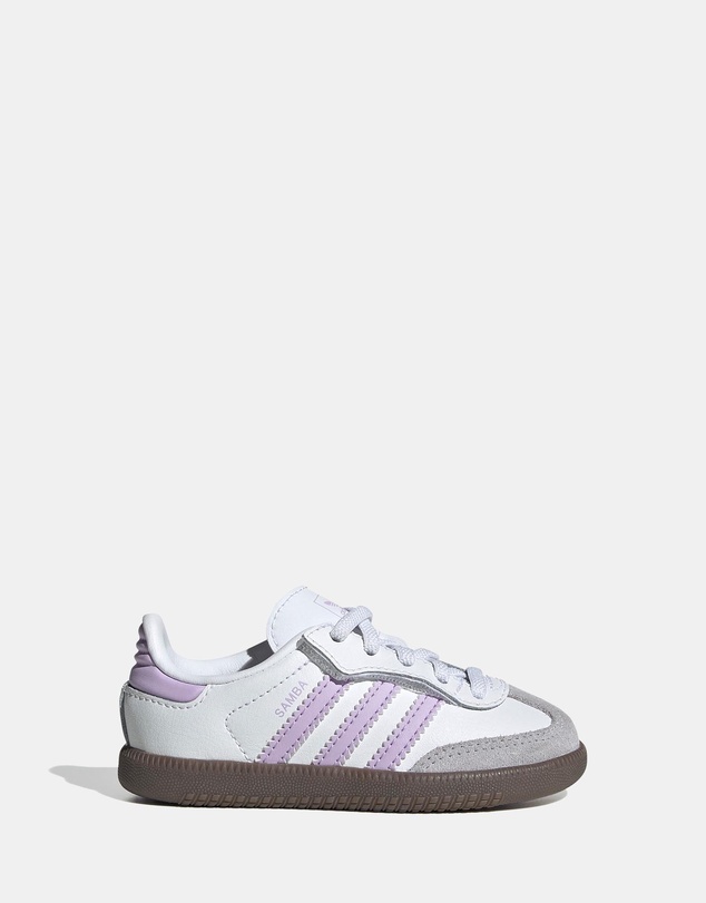 adidas gazelle silver green womens adidas Samba OG Infant Toddler Lifestyle Shoes (White/Green/Gum) main image 0