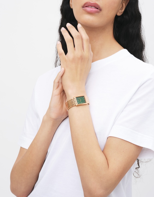 Daniel Wellington - Bound 32x22mm 9-link Emerald