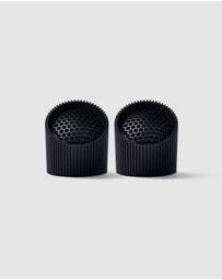 Lexon - Lexon Ray Set Of Magnetic Bluetooth Speakers - Black