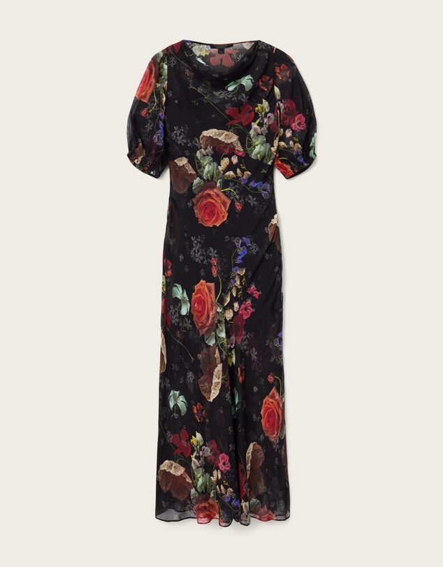 AllSaints - Tiwa Silk-Blend Dress