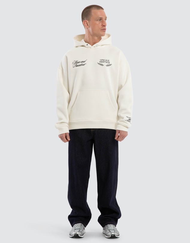 Nena & Pasadena - Etiquette Box Fit Hoodie