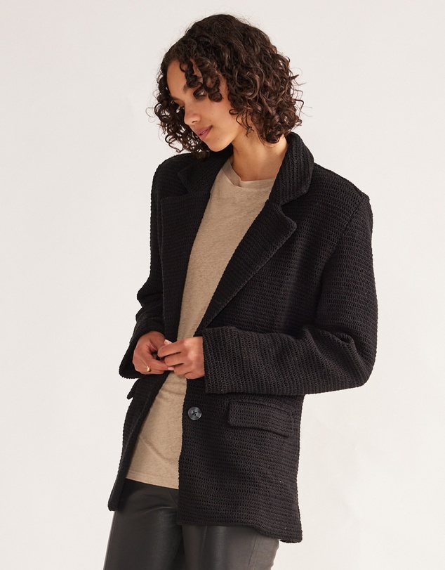MOS The Label - Celine Crochet Blazer