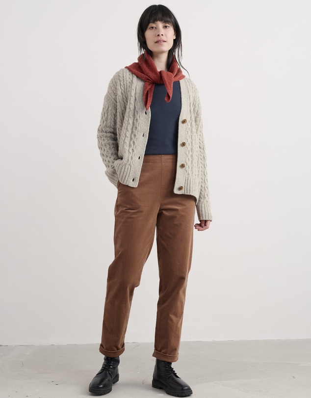 Seasalt - Seasalt Cornwall Brown Crackington Trousers