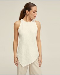 Oxford - Elouise Linen Top