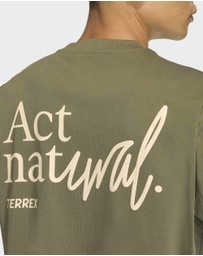 adidas Performance - TERREX ACT NATURAL GRAPHIC T-SHIRT Mens