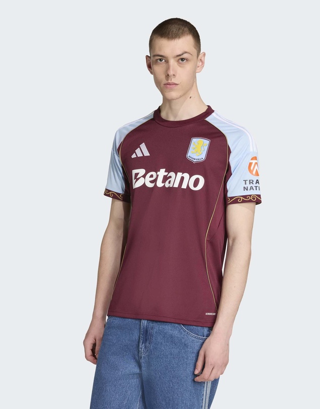 adidas Performance - Aston Villa FC 25/26 Home Football Jersey Mens