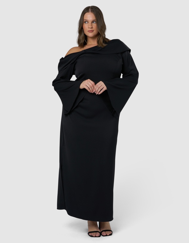 Pink Dusk by Curve Project - Say My Name Maxi Dress