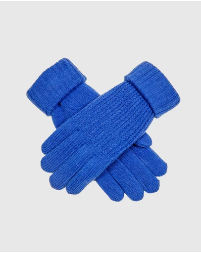 DENTS - Ribbed Knit Gloves