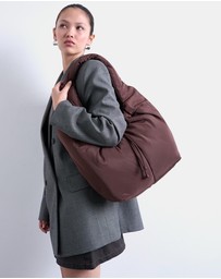 TOPSHOP - Sia Ruched Nylon Shoulder Bag