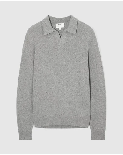 COS - Kepner Silk LS Reg Open Polo
