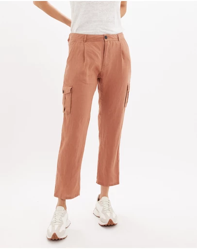 Amelius - Jordan Linen Tapered Pant