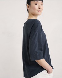 Seasalt - Seasalt Cornwall Navy Tremayne Quay Top