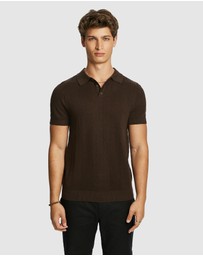 yd. - Roscoe Knit Polo Shirt