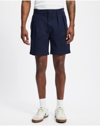 Staple Superior - Pleated Chino Shorts