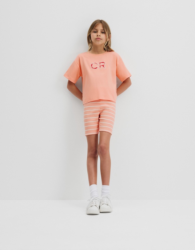 Country Road - Oversized Cr Logo T-shirt