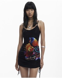 Desigual - Print midi Dress