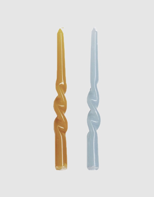 Mosey Me - Twisted Dinner Candle Set of 2