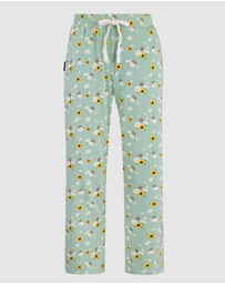 Bamboozld - Womens Flowers Jersey Lounge Pant