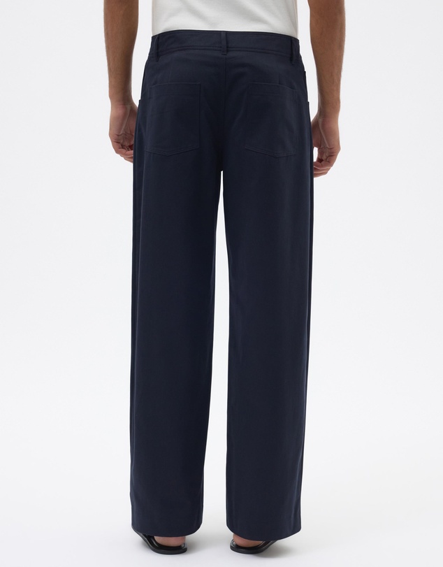 AERE - Cotton Twill Wide Trousers