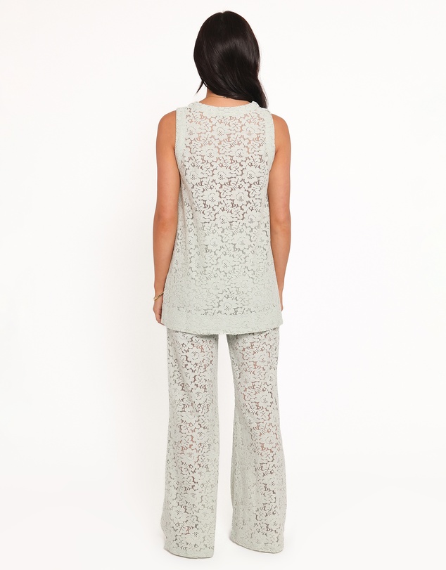 Petal & Pup - Sammy Embroidered Set - Mint Green