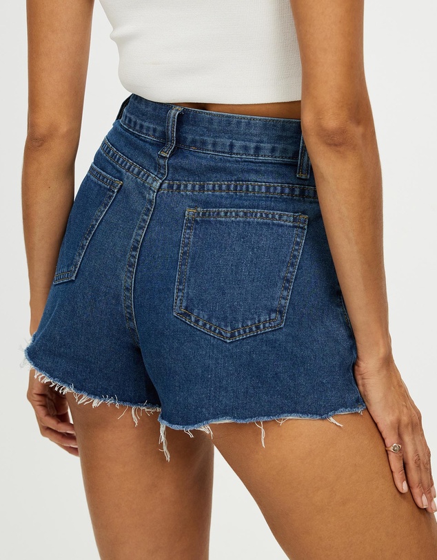 KAJA Clothing - Queenie High Waisted Ruffled Shorts