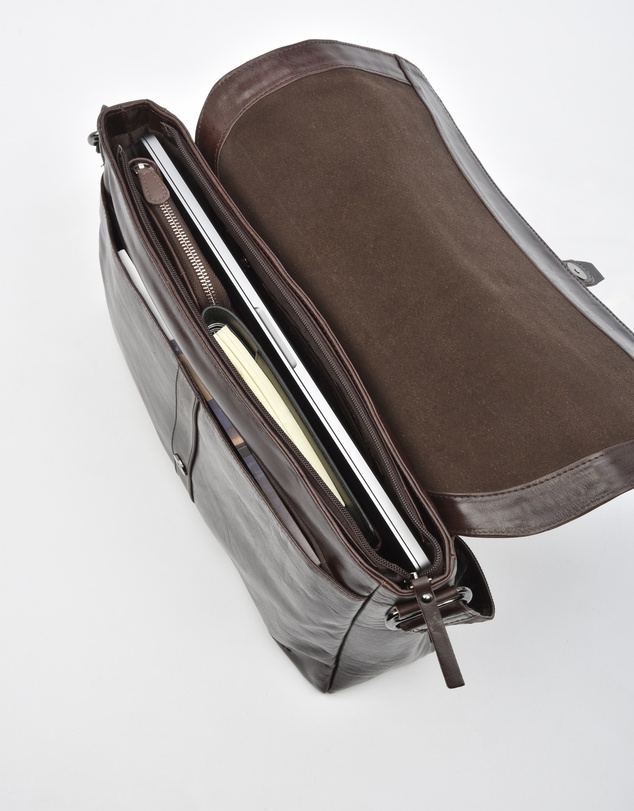 Cobb & Co - Windsor RFID Leather Business Satchel
