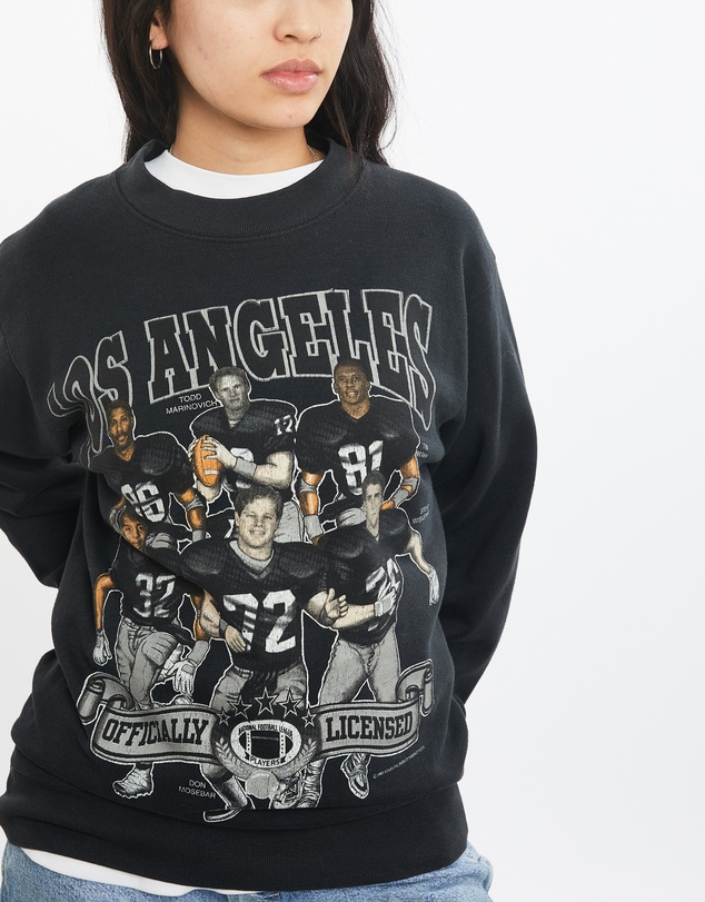 Vintage by The Real Deal - Pre Loved - Vintage 90s NFL Los Angeles Raiders Sweatshirt