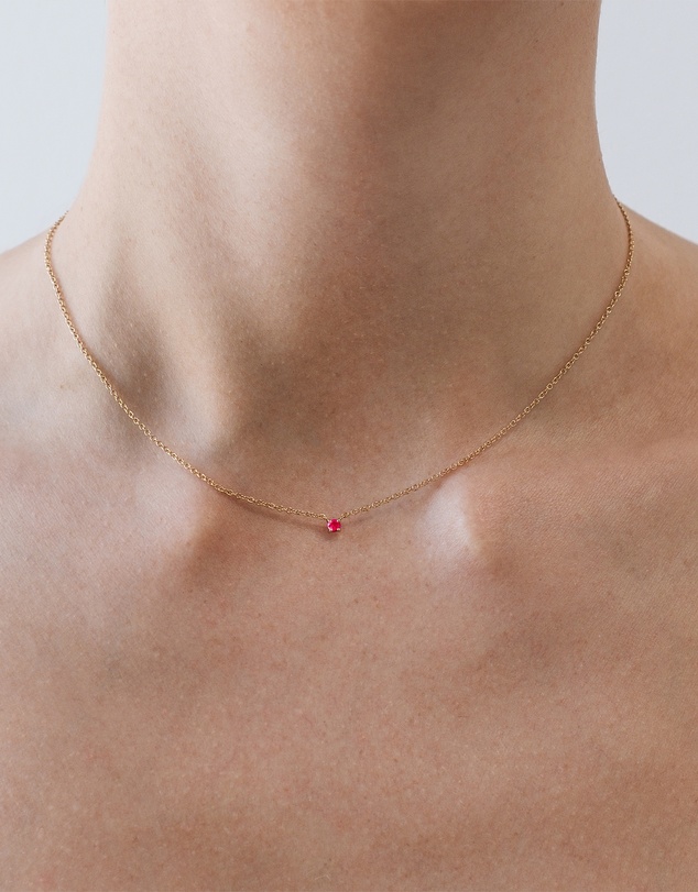 YCL  - Birthstone Necklace - July