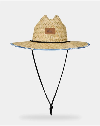 Quiksilver - Mens Pierside Print Straw Hat
