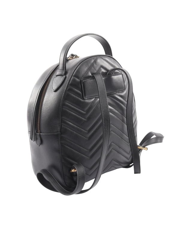 Pre-Loved by Azura Reborn - Pre-Loved Small GG Marmont Matelasse Leather Backpack