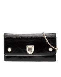 Pre-Loved by Azura Reborn - Pre-Loved Patent Diorever Croisiere Wallet on Chain