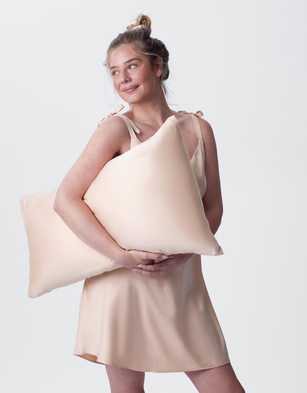 Bras N Things - Natalia Pillowcase - Champagne