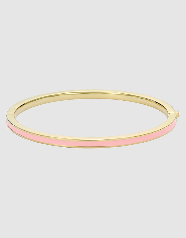 Ted Baker - ROLEY: Classic Colour Enamel Slim Bangle Bracelet