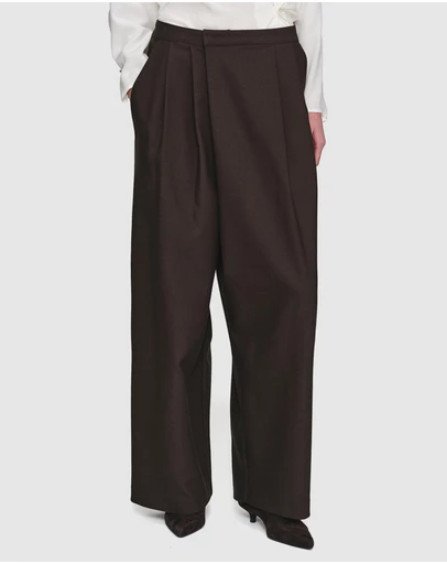 Source Unknown - Leiko Pleated Trousers