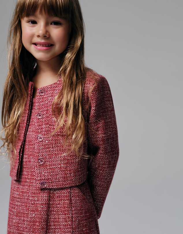 Bardot Junior - Lana Boucle Jacket - Kids-Teens