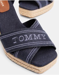 Tommy Hilfiger - Wedge Heel Espadrille Sandals - Women's