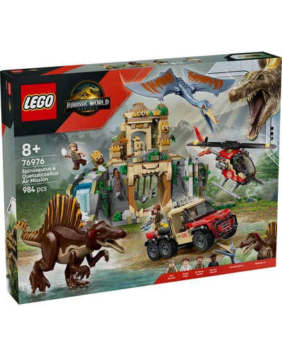 LEGO - 76976 Spinosaurus & Quetzalcoatlus Air Mission