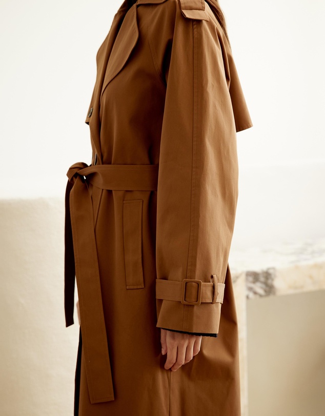 AERE - Organic Cotton Trench