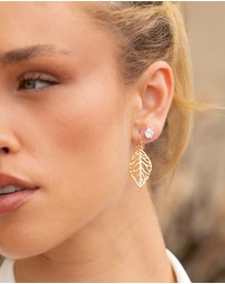 Mestige - Flourish Earrings Set - 18K Gold Plated
