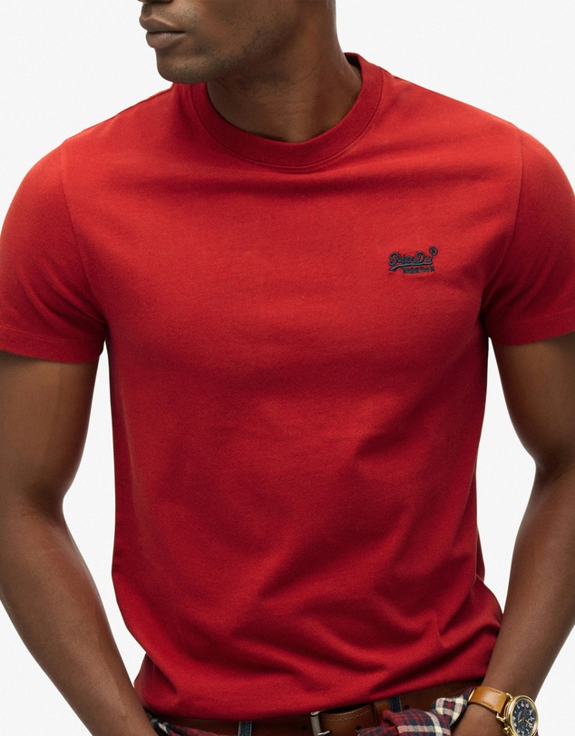 Superdry - Essential Logo Embroidered Slim Fit Tee