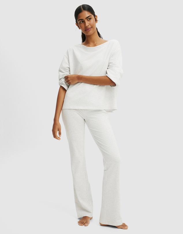 Cotton On Body - Dreamy Soft Boat Neck Long Sleeves