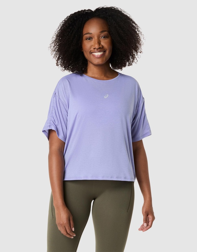 ASICS - Nagino Run Adjustable Short Sleeved Top - Women's