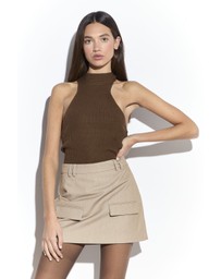 Glamorous - Knitted Halter Neck Bodysuit