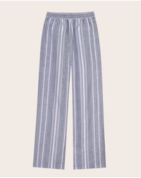 IDA+S - Frida Striped Linen Pants